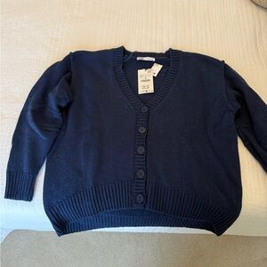 Zara Navy Blue Women's Sweater